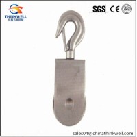 High Quality Forged Stainless Steel Pulley for 15.7mm Rope
