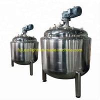 1000 Liter Stainless Steel Jacketed Industrial Mixing Vessel