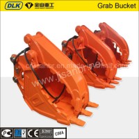 Hydraulic Type Excavator Stone Grab Bucket with Factory Price