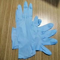 Hospital Nitirle Work Gloves Powder Free blue Nitirle Exam Gloves blue Protective Safety Examination
