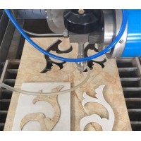 CNC Small 5 Axis High Pressure Water Jet Cutting Machine for Granite