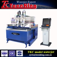 New Tkc Model 3 Axis and 5 Axis Waterjet Cutting Machine for End User