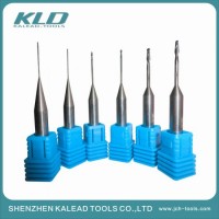 CVD Diamond Coating Dental Tool Dia 1.0*18*D6*60 and Dental End Mill and Zirconia Denture Tool Used