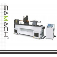 Competitive Price Double Cutter Semi-Automatic CNC Lathe