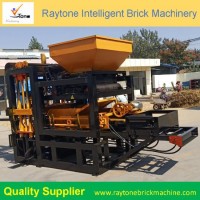 Qt4-18 Hydraulic Automatic Block Machine Concrete Cement Paver Machine