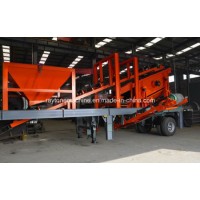 Portable Tyre Stone Crusher Plant  Mobile Crushing Plant  Construction Waste Crushing Plant for Sale