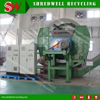 Two Shaft Used Tyre Crushing Equipment for Truck Tyre Recycling