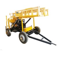 200m Depth Soil Investing Mining Borehole Water Well Core Drilling Rig Machine