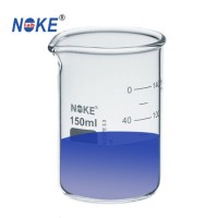 Clear Laboratory 500ml Quartz Glass Beaker with Logo Beaker Mug with Custom Logo