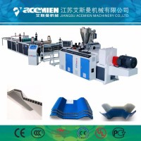 PVC ASA Twin Wall Hollow Roofing Sheet Production Line