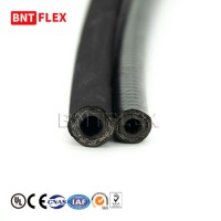 Industrial Flexible High Pressure Steel Wire Braided Hydraulic Fuel Oil Rubber Hose with Fitting Fac