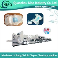 China Stable Frequency Control Baby Diapers Making Machine (YNK400-FC)