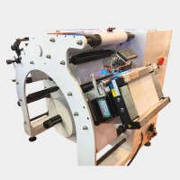 Dbfq-370 Auto Roll to Roll High Accuracy Glitter Thermal Paper Printed Label Roll Cutting Slitting R