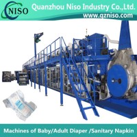 Full-Automatic High Speed Baby Diaper Making Machine with Ynk450-Hsv