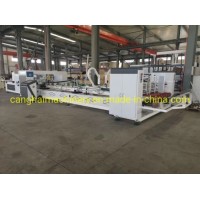 Automatic Corrugated Cardboard Folder Gluer and Stitching Line Machine