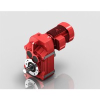 F Series High Efficiency High Torque Parallel Shaft Flange Mounted Helical Gearbox