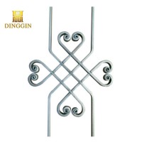 Top Selling Factory Wholesale Price Wrought Iron Gate Spears  Wrought Iron Fence Spear Points