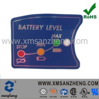 High Quality 3m Adhesive Tear Resistant Battery Level PC Control Panels
