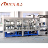 Automatic Glass Bottle Juice Beverage Filling Packaging Machinery Fruit Juice Making Machine System
