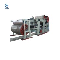 Small Toilet Tissue Paper Roll Machinery Waste Paper Recycling (1575mm)