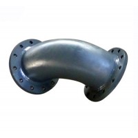 Foundry Investment Casting Flanged Ductile Iron Cast Iron Elbow Tee Pipe Fittings in China