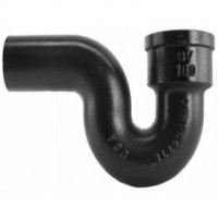 Customized Grey/Ductile/Cast Iron Sand Casting Pipe with Black Painting
