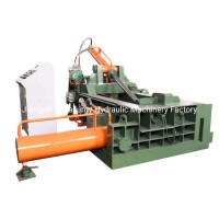 Automatic Hydraulic Waste Scrap Steel Compactor Baler (push-out bale)