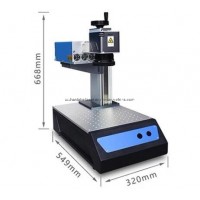 UV Laser Marking Printing Machine 3W UV Marker for Non-Metals and Metals