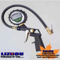 LIZHOU Hot LZ-8003 Digital Display Model Tire Pressure Gun Tyre Pressure Gun Air Tools Pneumatic Too