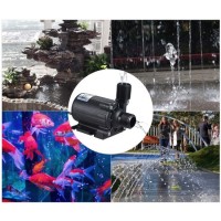 DC 24V 1000L/H Low-Noise Water Amphibious Pumps with Brushless Motor for Fountain Swimming Pool Fish