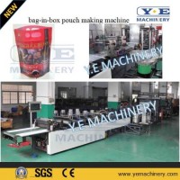 Automatic Bib Pouch Making Machine with Valve Sealing for Red Wine