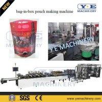 Automatic Stand up Bag-in-Box Pouch Making Machine