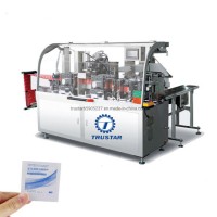Manufacturer Automatic Single Alcohol Cotton Swab Pads Packing Machine