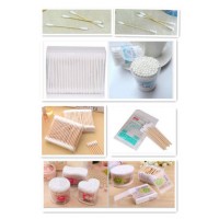 High Speed Automatic Cotton Buds Machine with Drying and Packing