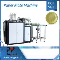 Automatic Degradable Round/Square/Rectangle Paper Plates Dish Tray Making Forming Machine for Dinner