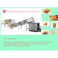 Non-Fried Round Instant Noodle Production/Automatic Instant Noodle Production Line/Noodle Machine/No