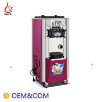 Professional Advanced Technology 3 Flavours Soft Ice Cream Maker Machine with CE Approved