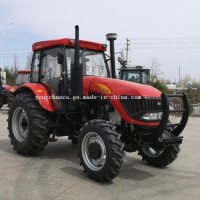 Ghana Hot Selling Europe Ce Approved Dq1004 100HP 4X4 4WD Wheel Agriculture Farming Tractor Made in