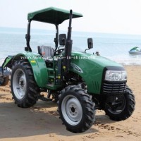 Ce Approved Dq554 55HP 4WD High Quality Tb Type Big Chassis Garden Farm Tractor with Canopy for Sale