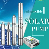 Best Seller 3" to 6" DC AC Compatible Solar Pump with 3 Years Warranty  316 Stainless Stee