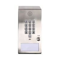 Full Keypad Wall Mounted Handfree Telephone for Elevator
