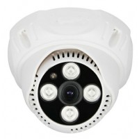 1/3" Sony Sensor 1200tvl HD Analog Camera 50m White Surveillance Dome Camera CCTV Array Infrare