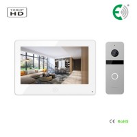 HD Memory Touch Screen 7 Inches Home Security Intercom Video Doorphone