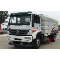 China Sinotruck 8 Tons City Street Cleaning Machine Vacuum Cleaner 11-12cbm Road Special Garbage Swe