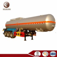 40 to 60 Cbm Tri Axles Carbon Steel Propane Butane Propene Gas Tanker (ASME Standard Transport Tank