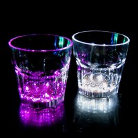 Liquid Activated Lighting Champagne Whiskey Glass Ice Bucket Whiskey Glass Flashing Shot Glass Rocks