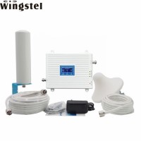 Tri Band GSM 2g 3G 4G Wireless Cell Phone Signal Repeater Lte Network Booster Intelligent Mobile Rep