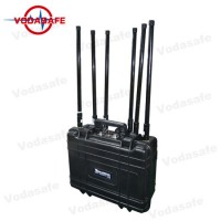 2g 3G 4G WiFi GPS Drone Signal Jammer Jamming up to 300 M GPS Remote Control Portable Drone Shield