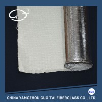 Heat Insulation Checkered Fiberglass Fabric Coated with Al. Foil