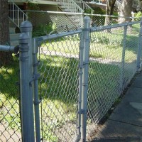 Hot Dipped Galvanized Chain Link Fence Gate